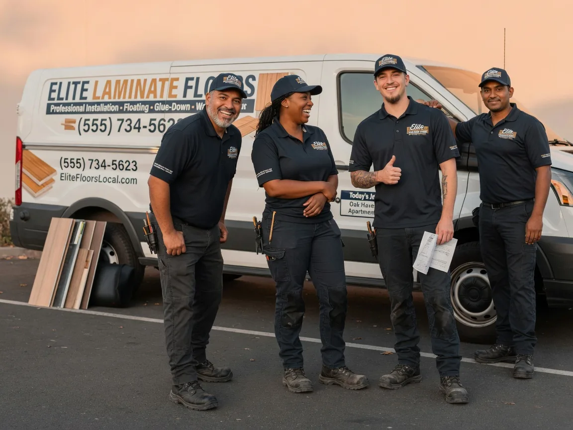 Laminate flooring installation company in Quantico, VA